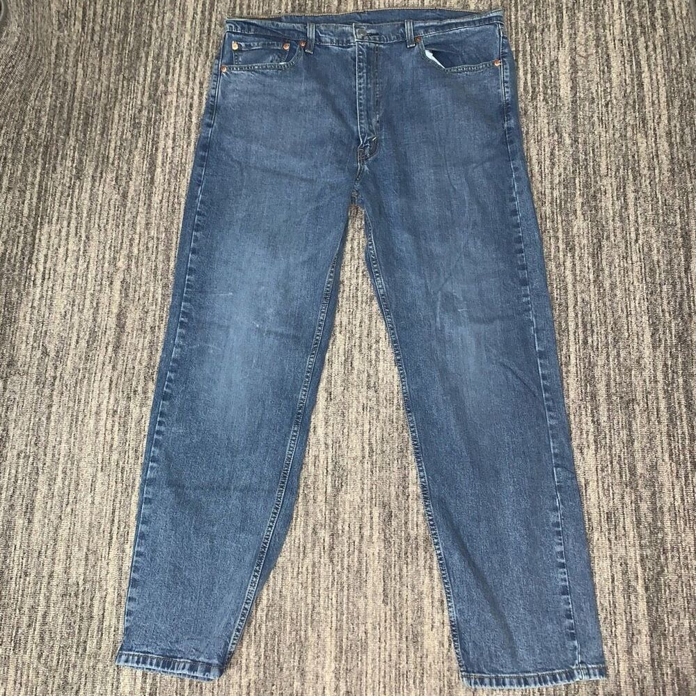 Levi Strauss & Co 505 Mens Size 40x32  Denim Jeans Blue Straight Leg‎ Pockets